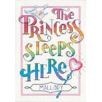 dimensions stamped x stitch mini the princess