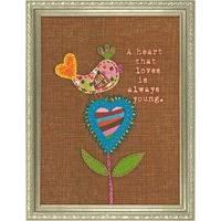 Dimensions Handmade Embroidery - A Heart That Loves