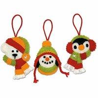 Dimensions Needle Felting - Ornament: Holiday Smiles