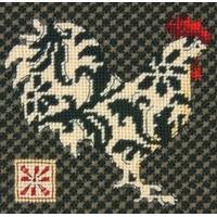 Dimensions Counted X Stitch - Black And White Rooster