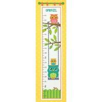 Dimensions Counted X Stitch - Growth Chart: Owl