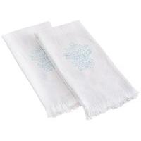 dimensions stamped embroidery roses ivy guest towels