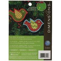 Dimensions Counted X Stitch - Ornament: Bird - Pre-p Felt