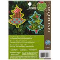 Dimensions Counted X Stitch - Ornament: Tree Pre-p Felt