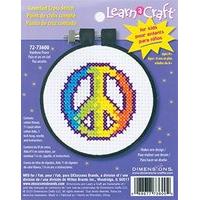 Dimensions Learn-a-craft - Count X Stitch: Rainbow Peace