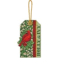 Dimensions Counted X Stitch - Ornament: Holly & Ivy