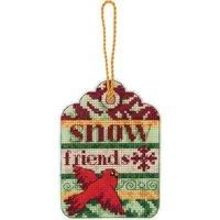 Dimensions Counted X Stitch - Ornament: Snow Friends