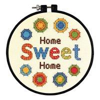 dimensions learn a craft counted x stitch sweet home
