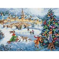 Dimensions Counted X Stitch - Gold, Winter Celebration