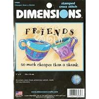 Dimensions Stamped X Stitch - Mini - Cheaper Than Shrink