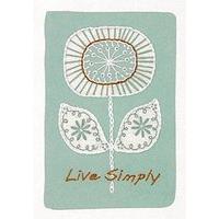 Dimensions Crewel Embroidery - Live Simply