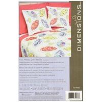 Dimensions Stamped X Stitch - Four Petal Quilt Block