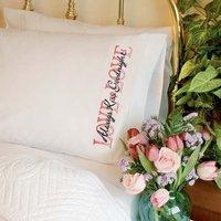 Dimensions Stamped X Stitch - Pillow: Always Kiss Goodnight