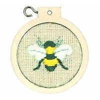 Dimensions Felting - Bird And Bee Mini Emb Hoop Kit