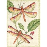 Dimensions Counted X Stitch - Mini - Dragonfly Duo