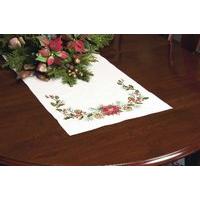 Dimensions Needlepoint Kit - Christmas Greens Table Run