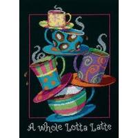 Dimensions Counted X Stitch - A Whole Lotta Latte