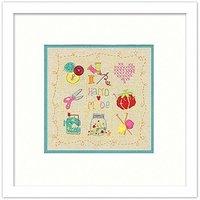 Dimensions Stamped Embroidery - Handmade Sampler