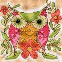 Dimensions Needlepoint Kit - Whimsical Owl