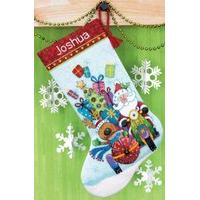 Dimensions Counted X Stitch - Stocking: Santa\'s Sidecar