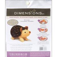 dimensions needle felt kit hedgehog