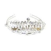 DIY Wedding Tiara Silver