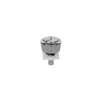 Diall Chrome ABS Replacement Button Dual Flush Valve Set of 1