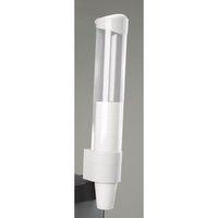 DISPENSER - CUP - WHITE PLASTIC