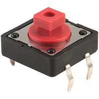 Diptronics DTS-24R-V 7.3mm Sq 12 x 12 Tactile Switch 260gf