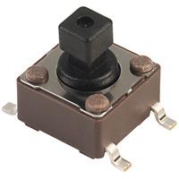 diptronics dtsm 644k square button smd 6 x 6mm tactile switch 100gf