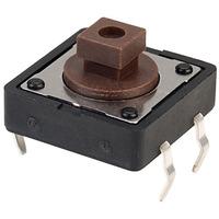 Diptronics DTS-24-V 7.3mm Square 12 x 12 Tactile Switch