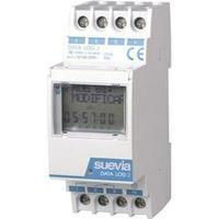 DIN rail mount timer digital Suevia Data Log II 230 Vac 16 A/250 V