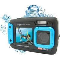 Digital camera Easypix W-1400 14 MPix Black/blue Dustproof, Underwater camera, Front display