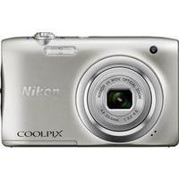 Digital camera Nikon Coolpix A100 20.1 MPix Optical zoom: 5 x Silver Full HD Video