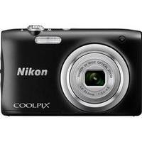 Digital camera Nikon Coolpix A100 20.1 MPix Optical zoom: 5 x Black Full HD Video