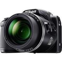 Digital camera Nikon Coolpix B-500 16 MPix Optical zoom: 40 x Black Full HD Video, Flip screen, Bluetooth