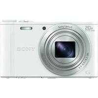 digital camera sony dsc wx350w 182 mpix optical zoom 20 x white full h ...