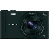 Digital camera Sony DSC-WX350B 18.2 MPix Optical zoom: 20 x Black Full HD Video, Wi-Fi