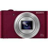 Digital camera Sony DSC-WX500 18.2 MPix Optical zoom: 30 x Red Battery Pivoted display, Full HD Video, Live view, Wi-Fi