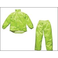 Dickies Vermont Jacket and Trousers Wet Suit Yellow Large