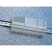 DIN rail casing 17.5 x 90 x 68 Acrylonitrile butadiene styrene Light grey (RAL 7035) Weltron MR1/C FA RAL7035 ABS 1 pc