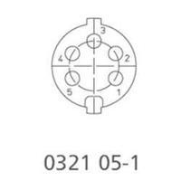 DIN connector Plug, straight Num...