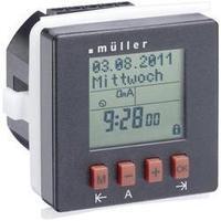DIN rail mount timer digital Müller SC2410pro 230 Vac 8 A/250 V