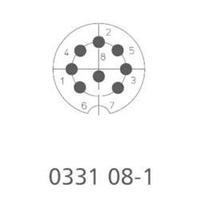 DIN connector Plug, straight Num...