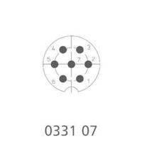 DIN connector Plug, straight Num...