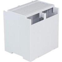 DIN rail casing Cover (gray) 106.2 x 100 x 31.9 Polycarbonate (PC) Grey Axxatronic CDIB/6ST/D2-KIT-CON 1 pc(s)