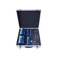 diamond core drill kit case set of 11