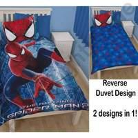 Disney - Spiderman Web3d - Single Panel Duvet /homeware