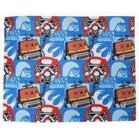 Disney Star Wars Rebels Tag Rotary Fleece Blanket /homeware