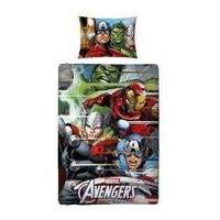 Disney - Marvel Avengers Team 3d - Single Panel Duvet Set